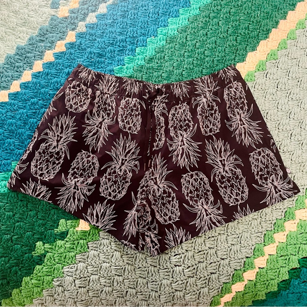 Lauren James Pineapple Printed Shorts
